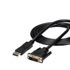 StarTech.com Cable de 1,8m Adaptador de Vídeo Externo DisplayPort a DVI - Conversor Pasivo - 1920x1200 StarTech.com Cable de 1,8m Adaptador de Vídeo Externo DisplayPort a DVI - Conversor Pasivo - 1920x1200