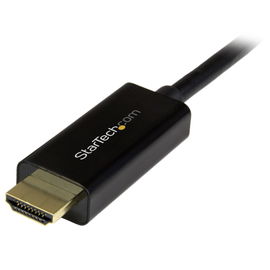 StarTech.com Cable Conversor DisplayPort a HDMI de 2m - Color Negro - Ultra HD 4K StarTech.com Cable Conversor DisplayPort a HDMI de 2m - Color Negro - Ultra HD 4K