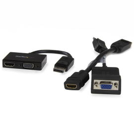 StarTech.com Adaptador DP de Audio/Vídeo para Viajes - Conversor DisplayPort a HDMI o VGA - 1920x1200 1080p StarTech.com Adaptador DP de Audio/Vídeo para Viajes - Conversor DisplayPort a HDMI o VGA - 1920x1200 1080p