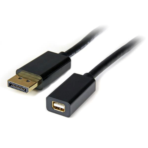 StarTech.com DP2MDPMF3 cable DisplayPort 0,9 m mini DisplayPort Negro