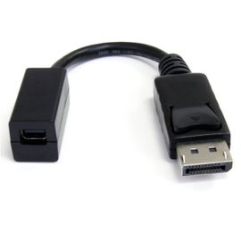StarTech.com Cable de 15cm Adaptador DisplayPort Macho a Mini DisplayPort Hembra - DP a Mini DP - Negro StarTech.com Cable de 15cm Adaptador DisplayPort Macho a Mini DisplayPort Hembra - DP a Mini DP - Negro