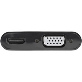 StarTech.com Adaptador DisplayPort a HDMI VGA - Dongle Convertidor DisplayPort 1.2 HBR2 a HDMI 2.0 (4K 60Hz) o VGA 1080p - Adaptador DP a Monitor HDMI o VGA - Adaptador de Vídeo Digital (DP2VGAHD20) - Adaptador de vídeo - DisplayPort macho a HD-15 (V StarTech.com Adaptador DisplayPort a HDMI VGA - Dongle Convertidor DisplayPort 1.2 HBR2 a HDMI 2.0 (4K 60Hz) o VGA 1080p - Adaptador DP a Monitor HDMI o VGA - Adaptador de Vídeo Digital (DP2VGAHD20) - Adaptador de vídeo - DisplayPort macho a HD-15 (V