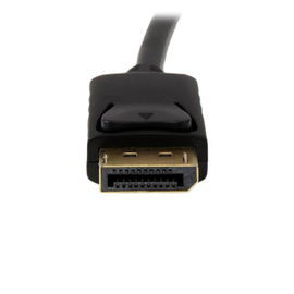 StarTech.com Cable 3m de Vídeo Adaptador Conversor DisplayPort DP a VGA - Convertidor Activo - 1080p - Negro