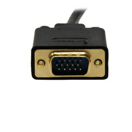 StarTech.com Cable 3m de Vídeo Adaptador Conversor DisplayPort DP a VGA - Convertidor Activo - 1080p - Negro