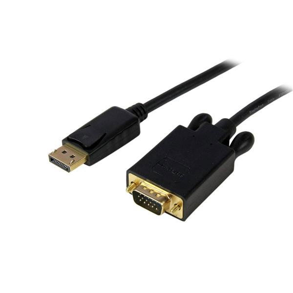 StarTech.com Cable 4,5m de Vídeo Adaptador Conversor DisplayPort DP a VGA - Convertidor Activo - 1080p - Negro StarTech.com Cable 4,5m de Vídeo Adaptador Conversor DisplayPort DP a VGA - Convertidor Activo - 1080p - Negro