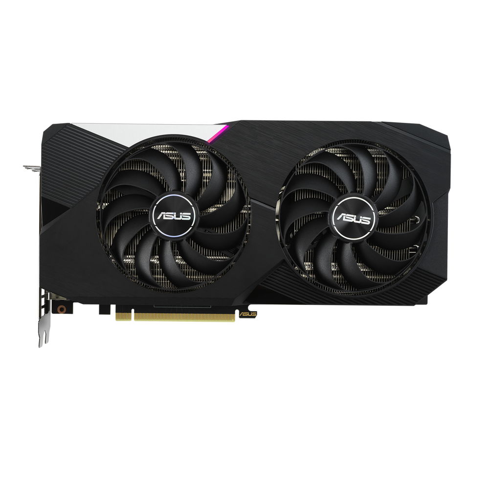 ASUS DUAL-RTX3060TI-O8G-V2 - OC Edition - tarjeta gráfica - GF RTX 3060 Ti - 8 GB GDDR6 - PCIe 4.0 - 2 x HDMI, 3 x DisplayPort