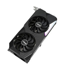 ASUS DUAL-RTX3060TI-O8G-V2 - OC Edition - tarjeta gráfica - GF RTX 3060 Ti - 8 GB GDDR6 - PCIe 4.0 - 2 x HDMI, 3 x DisplayPort