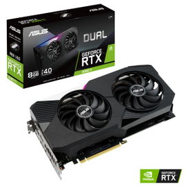ASUS DUAL-RTX3060TI-O8G-V2 - OC Edition - tarjeta gráfica - GF RTX 3060 Ti - 8 GB GDDR6 - PCIe 4.0 - 2 x HDMI, 3 x DisplayPort