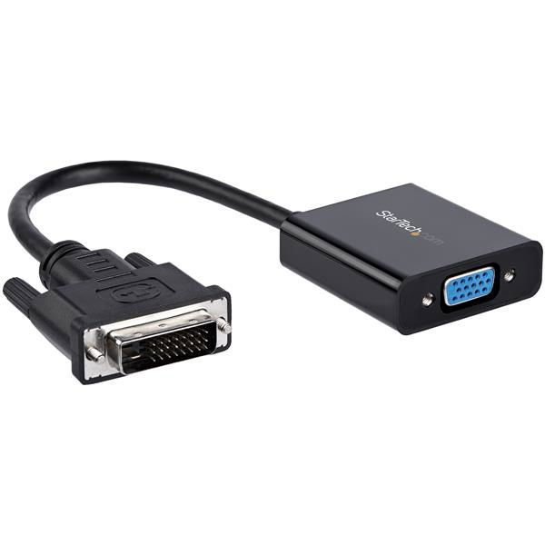 StarTech.com Adaptador Conversor Convertidor Activo de Vídeo DVI-D a VGA - Cable - 1080p - 1920x1200 StarTech.com Adaptador Conversor Convertidor Activo de Vídeo DVI-D a VGA - Cable - 1080p - 1920x1200