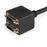 StarTech.com Cable Duplicador Divisor de Vídeo DVI-D de 2 Puertos Salidas Compacto - Bifurcador