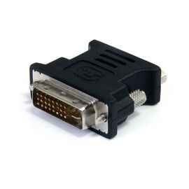 StarTech.com Adaptador Conversor DVI-I a VGA - DVI-I Macho - HD15 Hembra - Negro StarTech.com Adaptador Conversor DVI-I a VGA - DVI-I Macho - HD15 Hembra - Negro