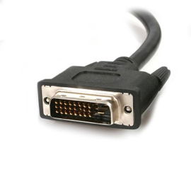 StarTech.com Cable de 1,8m Multiplicador de Vídeo DVI-I Macho a DVI-D Macho y HD15 VGA Macho para Monitor - Splitter