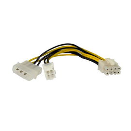 StarTech.com Adaptador de corriente EPS de 4 Pines a 8 Pines de 6 pulgadas con LP4 - H/M StarTech.com Adaptador de corriente EPS de 4 Pines a 8 Pines de 6 pulgadas con LP4 - H/M