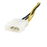 StarTech.com Adaptador de corriente EPS de 4 Pines a 8 Pines de 6 pulgadas con LP4 - H/M