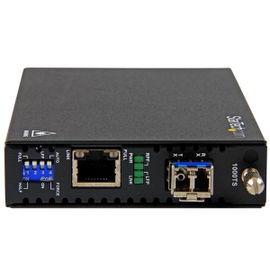 StarTech.com Conversor de Medios de Ethernet Gigabit de Cobre a Fibra - Monomodo LC - 20km StarTech.com Conversor de Medios de Ethernet Gigabit de Cobre a Fibra - Monomodo LC - 20km