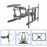StarTech.com Soporte de pared para TV de Pantalla Plana - Montura para Pantallas LCD LED de 32 a 70 Pulgadas