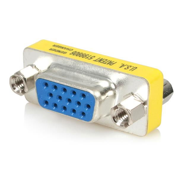 StarTech.com Adaptador Cambiador de Género VGA - Acoplador Unión de Conectores HD15 Hembra a Hembra StarTech.com Adaptador Cambiador de Género VGA - Acoplador Unión de Conectores HD15 Hembra a Hembra