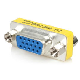 StarTech.com Adaptador Cambiador de Género VGA - Acoplador Unión de Conectores HD15 Hembra a Hembra StarTech.com Adaptador Cambiador de Género VGA - Acoplador Unión de Conectores HD15 Hembra a Hembra