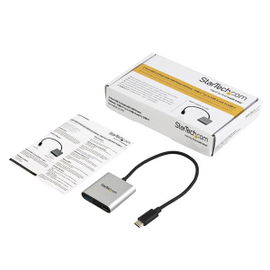 StarTech.com Concentrador Hub USB 3.0 USB-C a 2 Puertos USB-A con Entrega de Potencia - Ladrón USB Tipo C a USB A StarTech.com Concentrador Hub USB 3.0 USB-C a 2 Puertos USB-A con Entrega de Potencia - Ladrón USB Tipo C a USB A