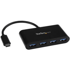 StarTech.com Hub Concentrador USB 3.0 de 4 Puertos Ladrón USB-C a 4x USB A Alimentado por el Bus - Conversor de USB C a USB Convencional - Hub - 4 x SuperSpeed USB 3.0 - sobremesa StarTech.com Hub Concentrador USB 3.0 de 4 Puertos Ladrón USB-C a 4x USB A Alimentado por el Bus - Conversor de USB C a USB Convencional - Hub - 4 x SuperSpeed USB 3.0 - sobremesa