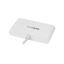 StarTech.com Hub Ladrón USB C con 4 Puertos USB-A (USB 3.0 SuperSpeed de 5Gbps) - Alimentado por el Bus USB - Concentrador Adaptador USB TipoC a USB-A para Ordenador Portátil - Hub Ladrón Tipo C USB 3.1 Gen 1 / USB 3.2 Gen 1 - Blanco StarTech.com Hub Ladrón USB C con 4 Puertos USB-A (USB 3.0 SuperSpeed de 5Gbps) - Alimentado por el Bus USB - Concentrador Adaptador USB TipoC a USB-A para Ordenador Portátil - Hub Ladrón Tipo C USB 3.1 Gen 1 / USB 3.2 Gen 1 - Blanco