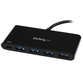 StarTech.com Hub Concentrador USB 3.0 de 4 Puertos con PD Entrega de Potencia - Adaptador USB-C a 4x USB-A - USB Tipo C StarTech.com Hub Concentrador USB 3.0 de 4 Puertos con PD Entrega de Potencia - Adaptador USB-C a 4x USB-A - USB Tipo C