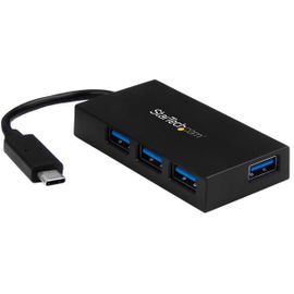 StarTech.com Hub Concentrador USB 3.0 de 4 Puertos Alimentado - Ladrón USB-C a 4x USB A - Incluye Adaptador de Alimentación StarTech.com Hub Concentrador USB 3.0 de 4 Puertos Alimentado - Ladrón USB-C a 4x USB A - Incluye Adaptador de Alimentación