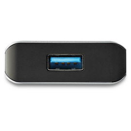 StarTech.com Hub USB-C de 4 Puertos con 2 Puertos USB A y 2 Puertos USB Tipo C - Ladrón USB TipoC 3.1 o 3.2 Gen 2 SuperSpeed de 10Gbps - Alimentado por el Bus USB - Adaptador Concentrador Portátil USB-C a USB - de Aluminio - con Cable de 25cm