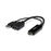 StarTech.com 4K 30Hz HDMI to DisplayPort Video Adapter w/ USB Power - 6 in - HDMI 1.4 (Male) to DP 1.2 (Female) Active Monitor Converter (HD2DP) - Cable adaptador - HDMI, USB (solo alimentación) macho a DisplayPort hembra - 25.5 cm - negro - activo,