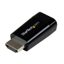 StarTech.com Adaptador Conversor de Vídeo HDMI a VGA - Convertidor Portátil - DB15 - 1920x1200 StarTech.com Adaptador Conversor de Vídeo HDMI a VGA - Convertidor Portátil - DB15 - 1920x1200