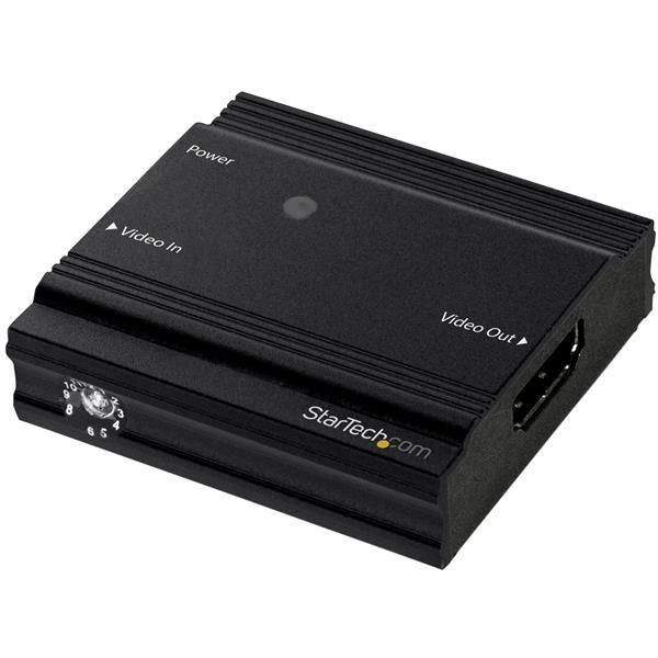 StarTech.com Amplificador de Señal HDMI - Extensor Alargador HDMI 4K a 60Hz - Hasta 9 Metros con Cable Convencional