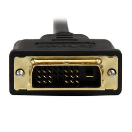StarTech.com Adaptador Cable Conversor de 1m Mini HDMIa DVI-D para Tablet y Cámara