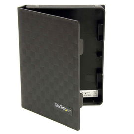 StarTech.com Paquete de 3 Cubiertas Protectoras - Funda de Plástico Disco Duro de 2,5in Pulgadas - Forro - Negro