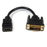 StarTech.com Adaptador de 20cm HDMI a DVI - DVI-D Macho - HDMI Hembra - Cable Conversor de Vídeo - Negro