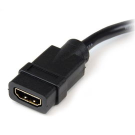 StarTech.com Adaptador de 20cm HDMI a DVI - DVI-D Macho - HDMI Hembra - Cable Conversor de Vídeo - Negro StarTech.com Adaptador de 20cm HDMI a DVI - DVI-D Macho - HDMI Hembra - Cable Conversor de Vídeo - Negro