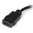 StarTech.com Adaptador de 20cm HDMI a DVI - DVI-D Macho - HDMI Hembra - Cable Conversor de Vídeo - Negro