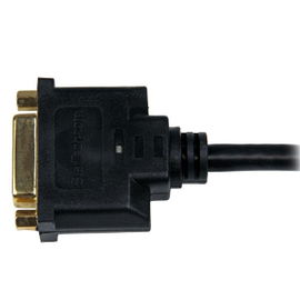 StarTech.com Adaptador de 20cm HDMI a DVI - DVI-D Hembra - HDMI Macho - Cable Conversor de Vídeo - Negro StarTech.com Adaptador de 20cm HDMI a DVI - DVI-D Hembra - HDMI Macho - Cable Conversor de Vídeo - Negro