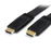 StarTech.com Cable de 3m HDMI Plano de Alta Velocidad con Ethernet - Ultra HD 4k x 2k - HDMI a HDMI Macho a Macho