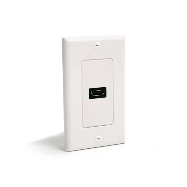 StarTech.com HDMIPLATE placa de pared y cubierta de interruptor Blanco StarTech.com HDMIPLATE placa de pared y cubierta de interruptor Blanco