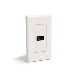 StarTech.com HDMIPLATE placa de pared y cubierta de interruptor Blanco StarTech.com HDMIPLATE placa de pared y cubierta de interruptor Blanco