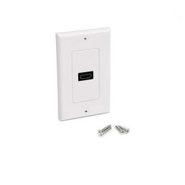 StarTech.com HDMIPLATE placa de pared y cubierta de interruptor Blanco StarTech.com HDMIPLATE placa de pared y cubierta de interruptor Blanco