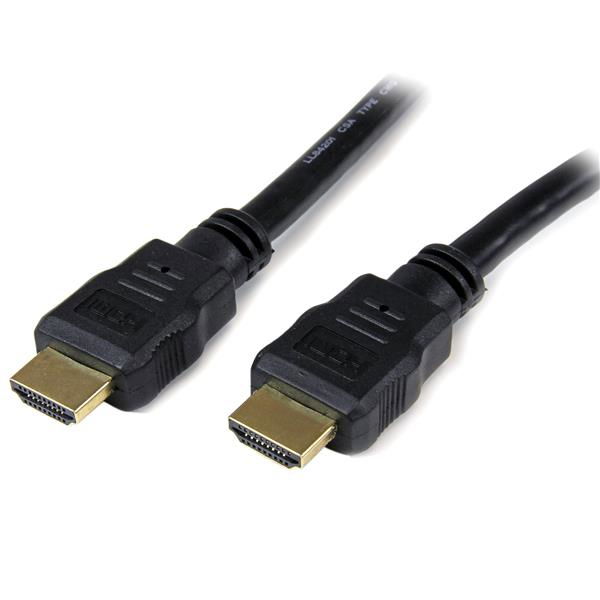 StarTech.com Cable HDMI de alta velocidad 5m - 2x HDMI Macho - Negro - Ultra HD 4k x 2k StarTech.com Cable HDMI de alta velocidad 5m - 2x HDMI Macho - Negro - Ultra HD 4k x 2k