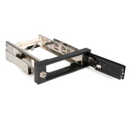 StarTech.com Rack Móvil Aluminio para Disco Duro HDD SATA de 3,5