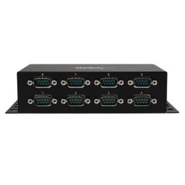 StarTech.com Adaptador Hub Concentrador USB a 8 Puertos Serie RS232 Industrial Montaje en Pared Riel DIN StarTech.com Adaptador Hub Concentrador USB a 8 Puertos Serie RS232 Industrial Montaje en Pared Riel DIN