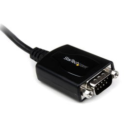StarTech.com Cable 0,3m USB a Puerto Serie Serial RS232 DB9 con Retención del Puerto de Asignación COM StarTech.com Cable 0,3m USB a Puerto Serie Serial RS232 DB9 con Retención del Puerto de Asignación COM