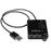 StarTech.com Tarjeta de Sonido Estéreo USB Externa Adaptador Conversor con Salida SPDIF - 1x USB A Macho - 2x Mini-Jack Hembra - Negro - Tarjeta de sonido - de 24 bits - 96 kHz - estéreo - USB 2.0 - para P/N: MU15MMS, MU6MMS