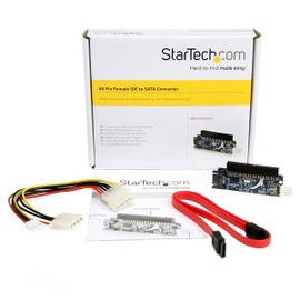 StarTech.com Conversor Adaptador IDE ATA a SATA de 2,5in y 3,5 Pulgadas Solo Datos StarTech.com Conversor Adaptador IDE ATA a SATA de 2,5in y 3,5 Pulgadas Solo Datos