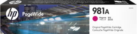 HP Cartucho original PageWide 981A magenta HP Cartucho original PageWide 981A magenta