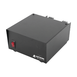 Astron Linear Power Supply, Input: 220 Vac, Output: 13.8 Vdc, 12A.
