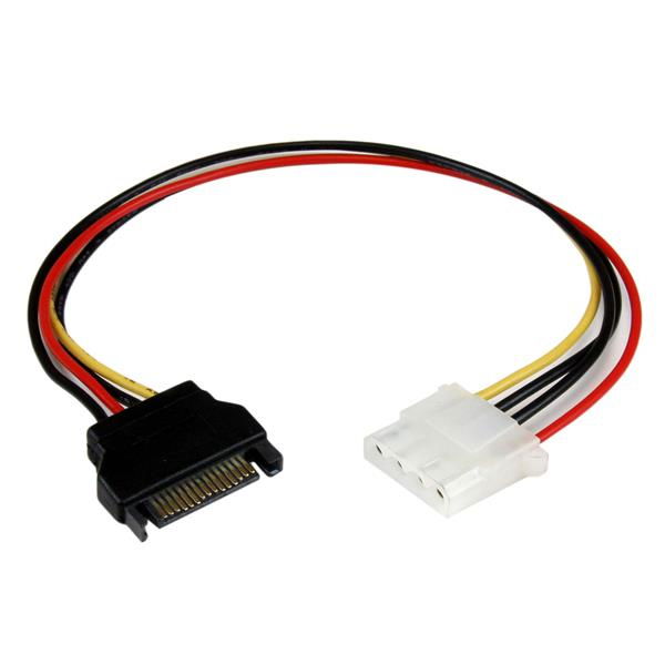 StarTech.com Cable de 30cm Adaptador de Alimentación SATA a LP4 - Hembra a Macho StarTech.com Cable de 30cm Adaptador de Alimentación SATA a LP4 - Hembra a Macho